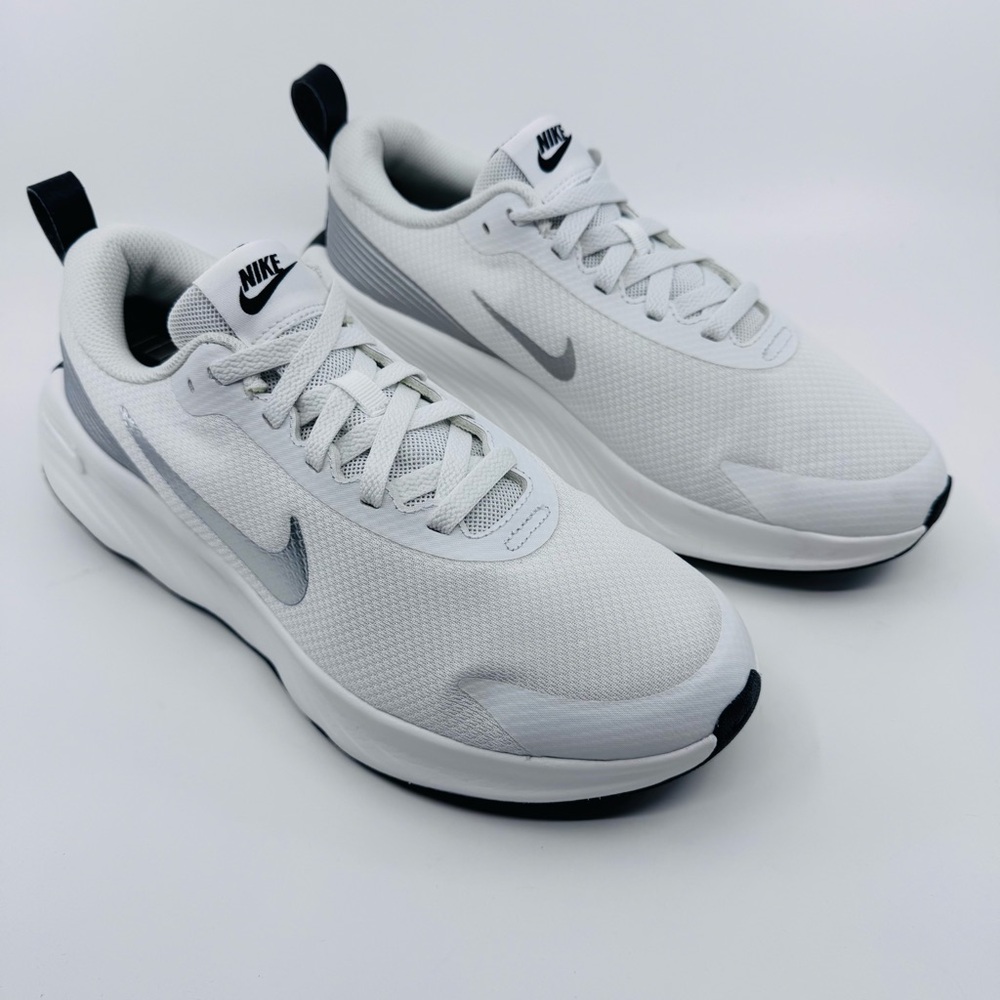 Nike Promina PRM Women's Size 10 White-Metallic Silver Running Shoes FZ2093-100